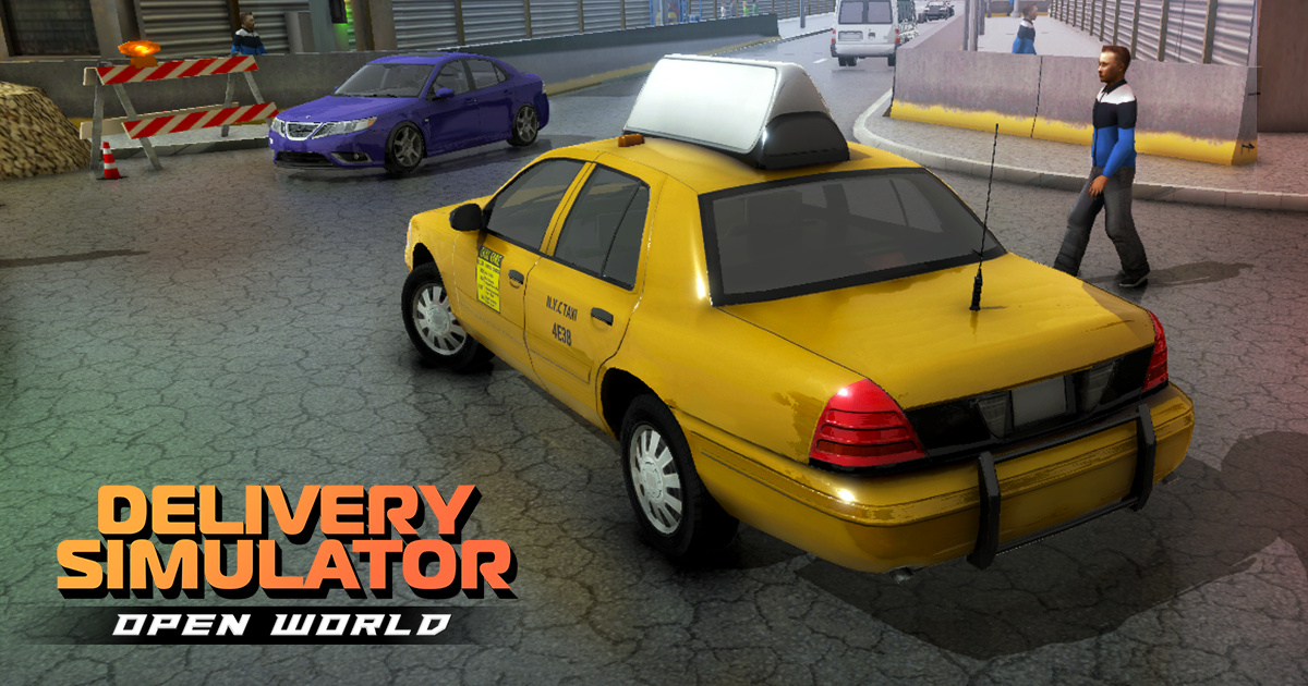 Open World Delivery Simulator Taxi Cargo Bus And so on!