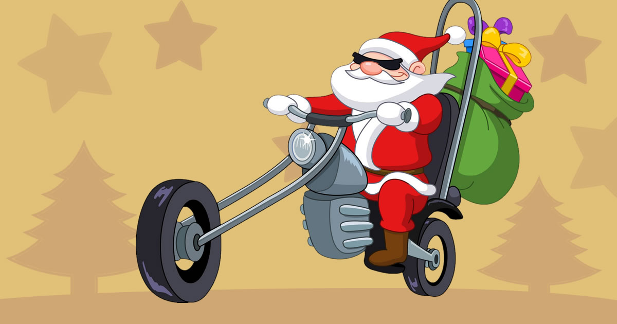 Santa Driver Coloring Book