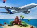 Airplane simulator island trip