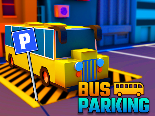 Image City bus parking 3D