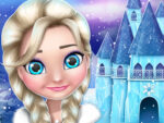 Ice Princess Dollhouse Design and Decoration Game