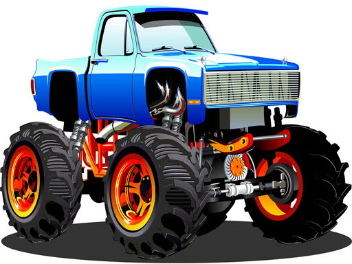 Image Monster truck puzzle