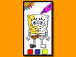 SpongeBob's coloring adventure