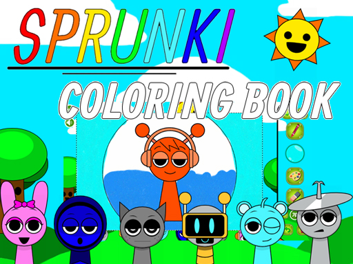 Sprunki coloring books