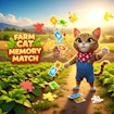 Farm cat memory game